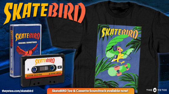 SkateBIRD-OST-on-cassette-tape