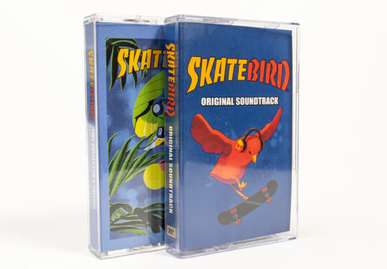 SkateBIRD-OST-on-cassette-tape